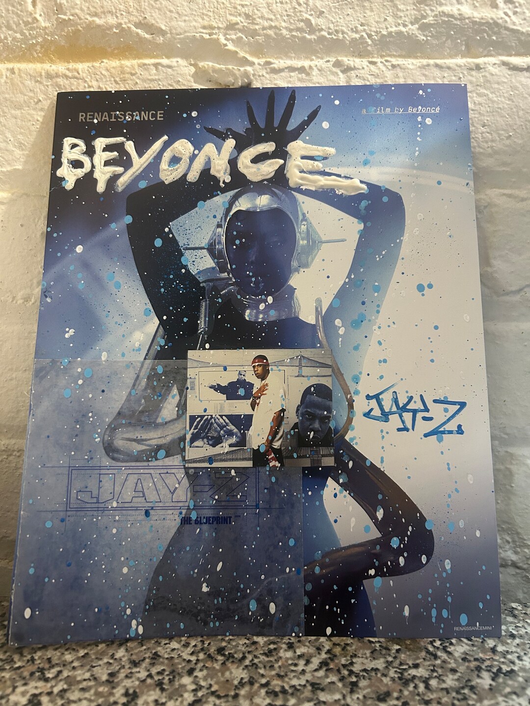 Beyoncé and Jay-z Blueprint Renaissance Collage Movie Poster. - Etsy