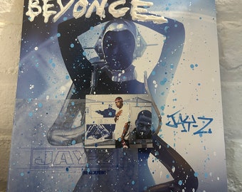 Beyoncé and Jay-Z Blueprint Renaissance Collage Movie poster.
