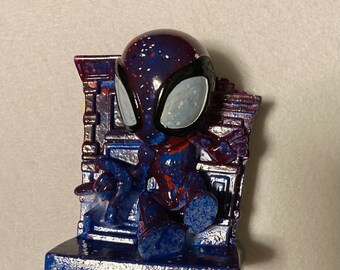 Arte callejero de grafiti personalizado Peter Parker Spider-Man Spider-Verse Spidey