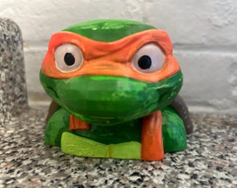 NINJA Pop Art Turtle Orange