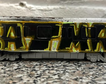 Batman Graffiti Train