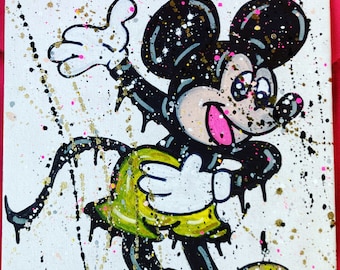 Mickey Mouse Abstract Pop Art