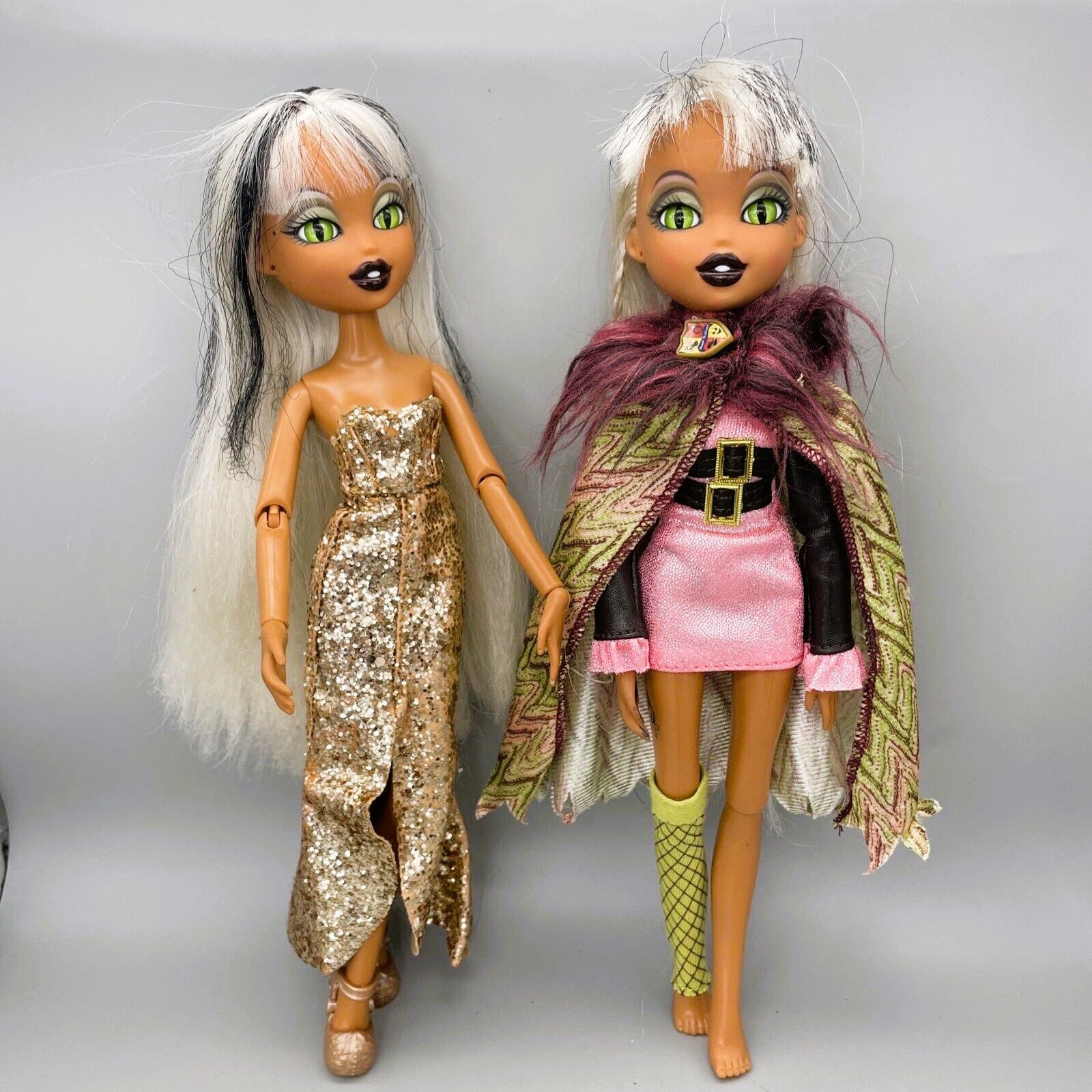 2 MGA Bratz Bratzillaz Sashabella Paws Glam Gets Wicked Doll 1st