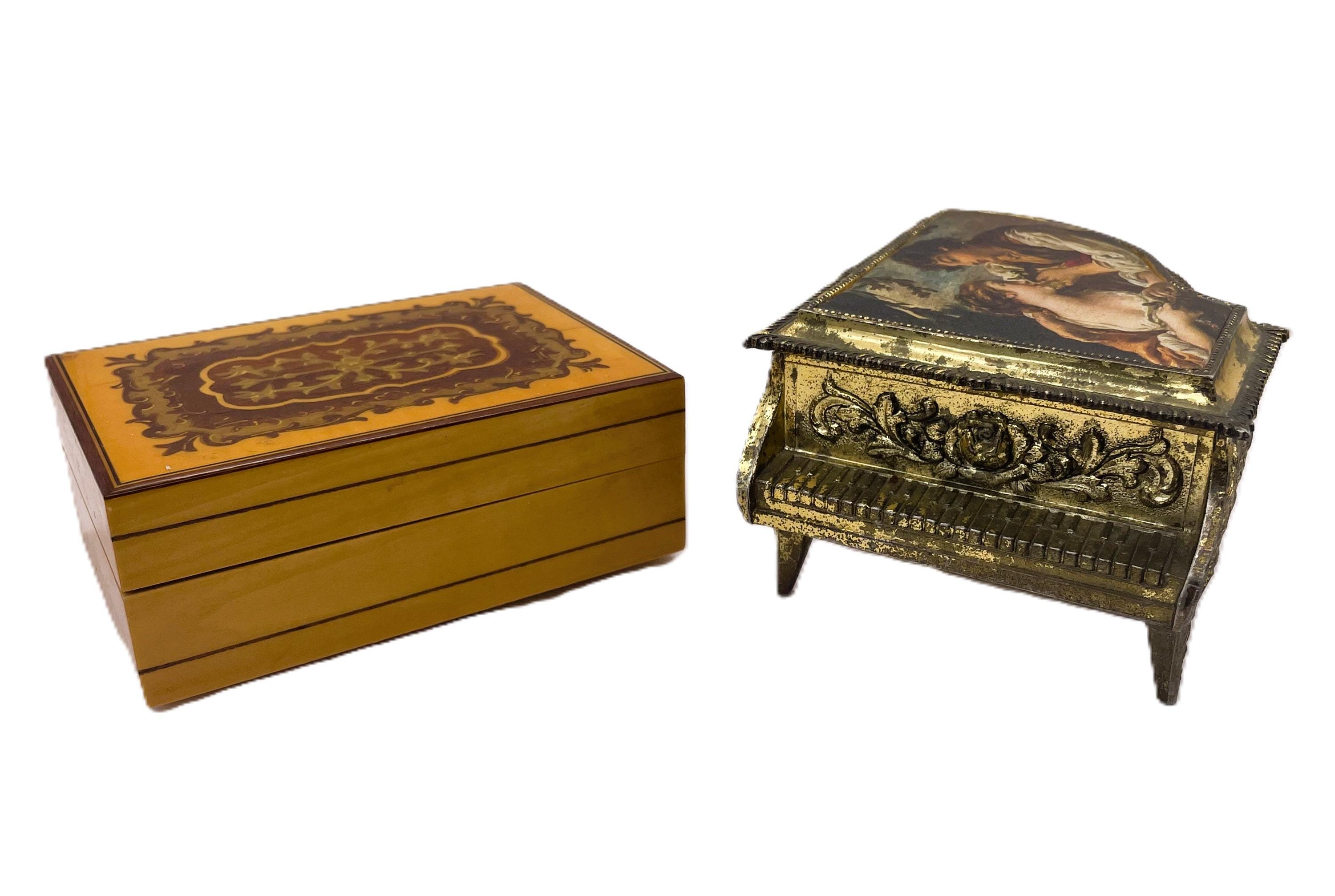 * vintage music box ୨୧ * 夢のような オルゴール (a) Vintage Sankyo Japan Music Box | eBay
