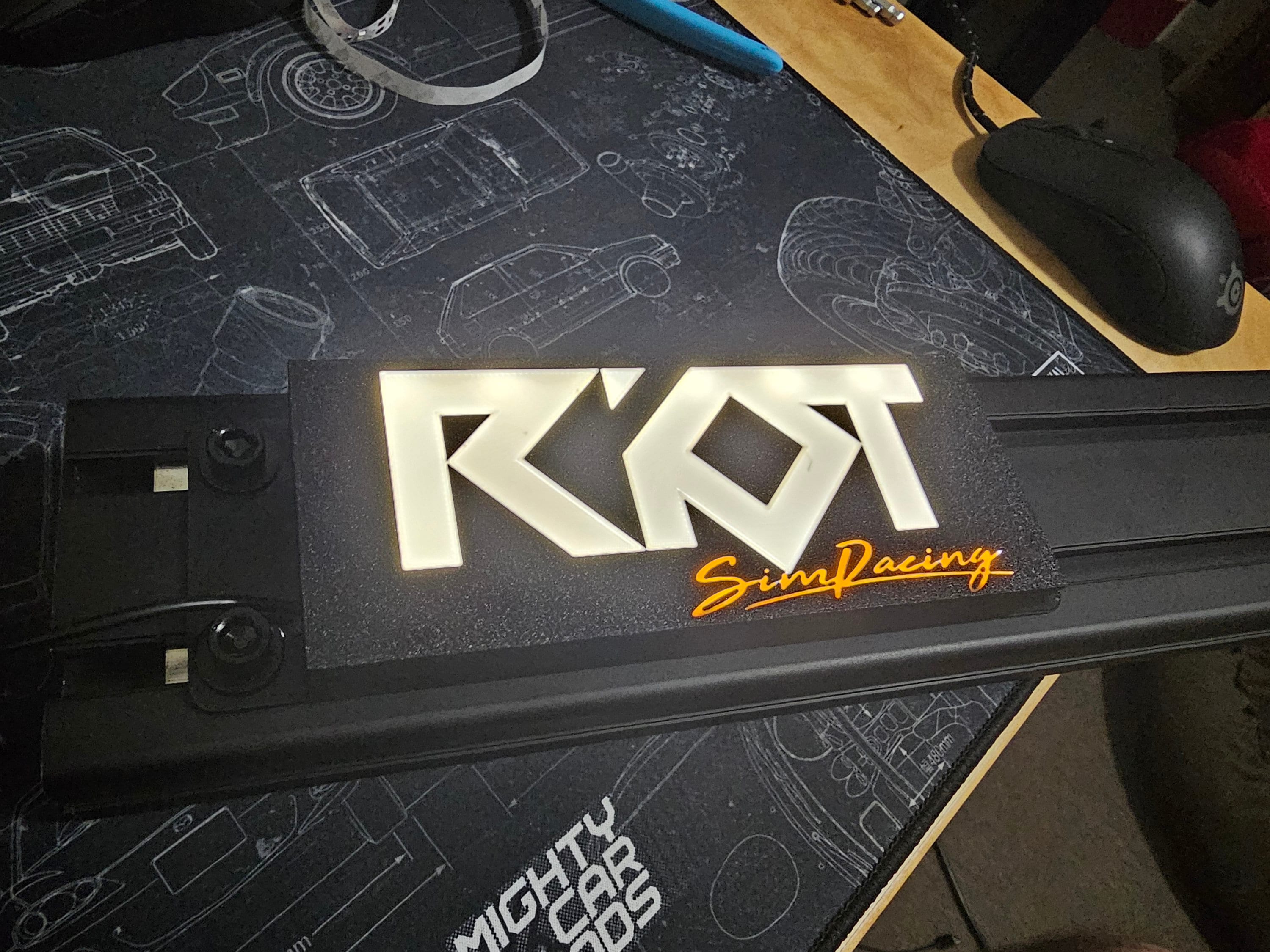 Custom Light-up Box for Sim Racing Rigs - Etsy Australia
