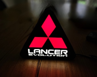 Lancer Evolution Light box