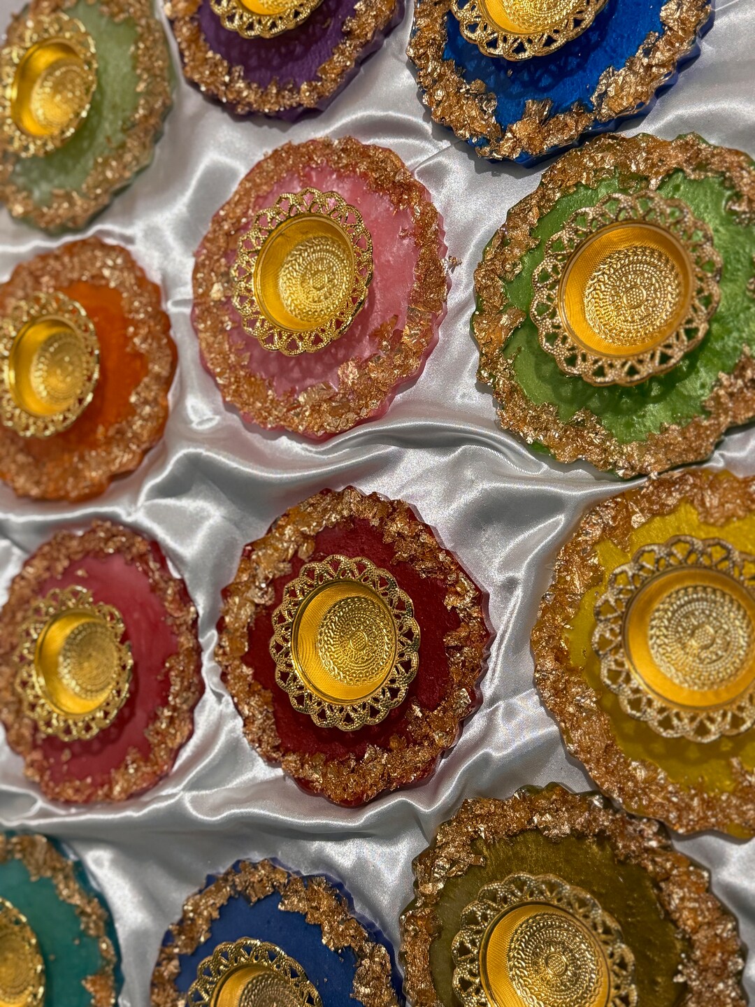 Resin Mehndi Plates, Resin Plates, Resinmehndi Tray, Mehndi Coasters