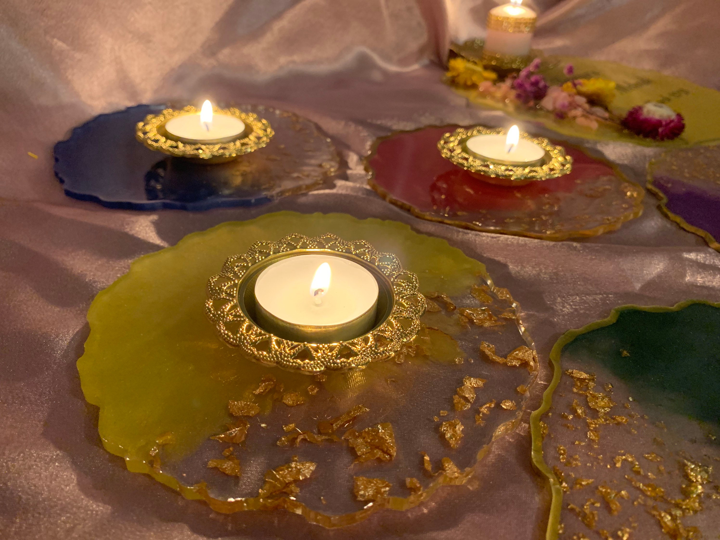 Resin Mehndi Plates Resin Plates Resinmehndi Tray Mehndi Etsy UK