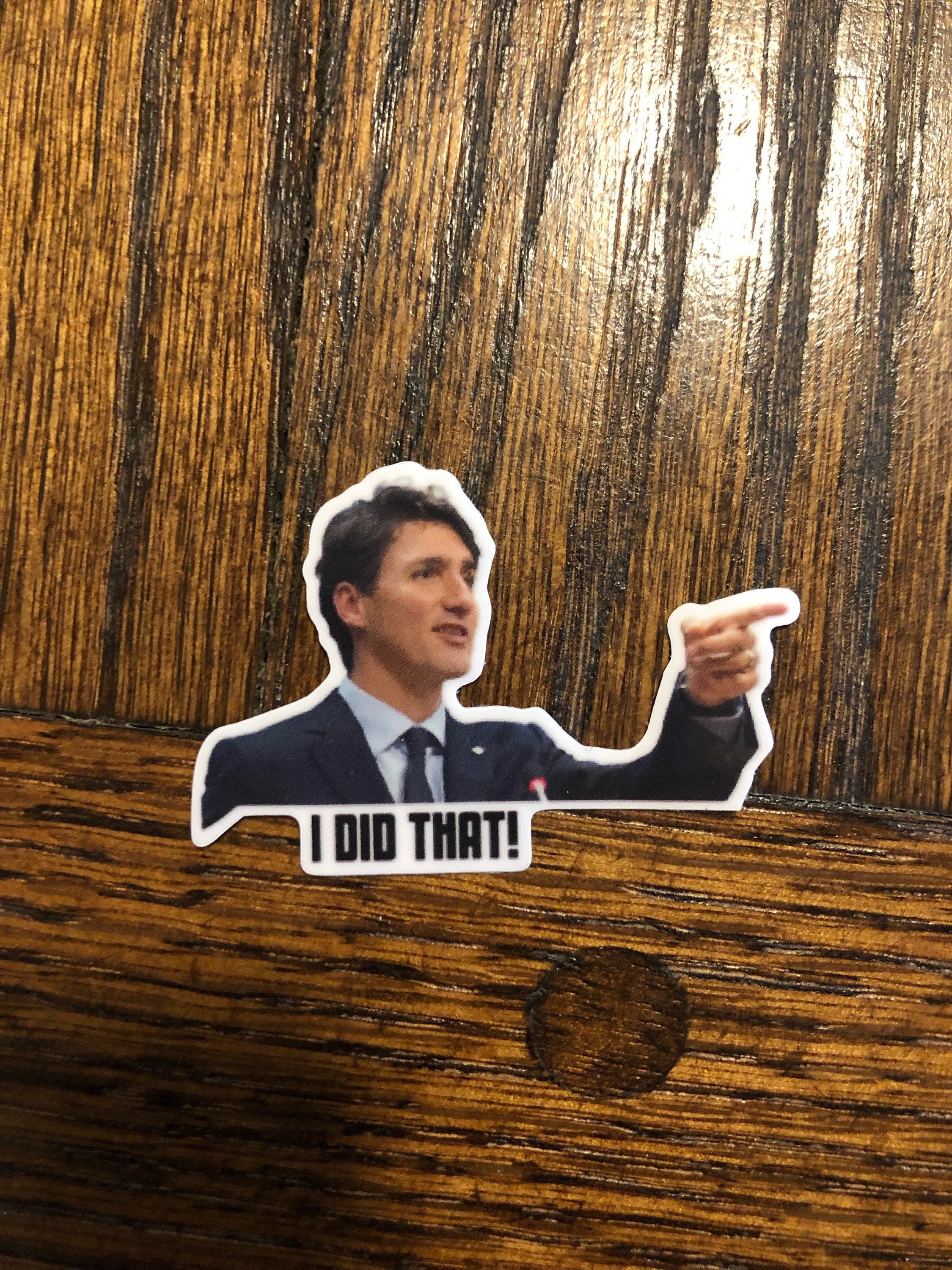 Trudeau Stickers Justin Trudeau i DID That Sticker Packages - Etsy Canada
