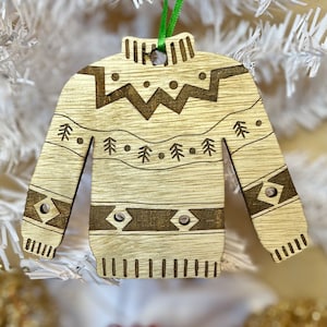 Ugly Sweater Ornament