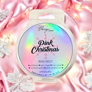 Pink Christmas Wax Melt