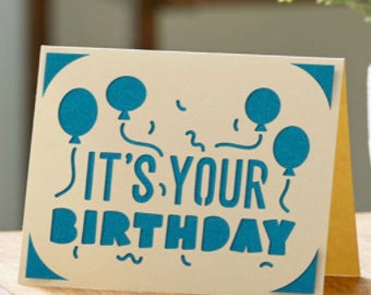 Premium age-themed birthday cards collection