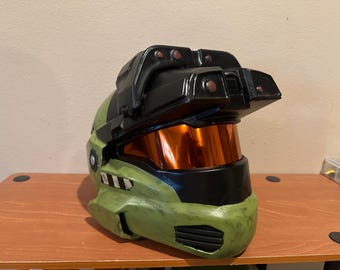 3D Printed Halo Reach Jun-A266 Helmet Display & Cosplay Custom Made