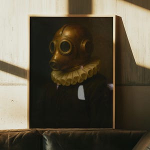 Impresionista Divertido, Pintura al Óleo Irónica, Arte Alterado Divertido, Decoración Mural Ecléctica, Cultura Pop Art del Renacimiento