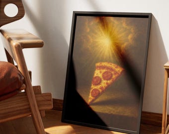 Impresionista Divertido, Pintura al Óleo Irónica, Arte Alterado Divertido, Decoración Mural Ecléctica, Cultura Pop Art del Renacimiento