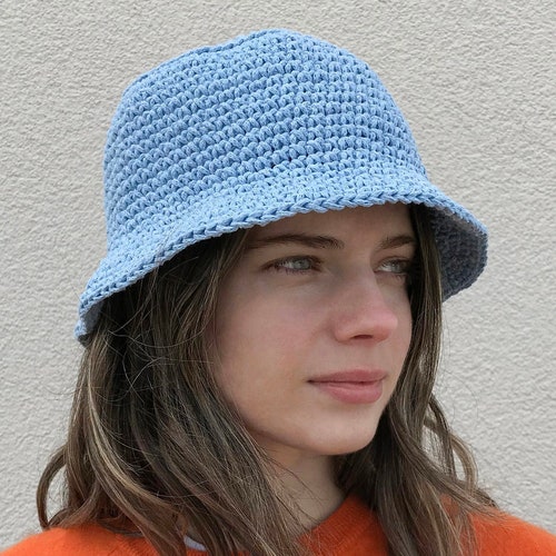 Crocheted Bucket Hat Pattern PDF Download Etsy