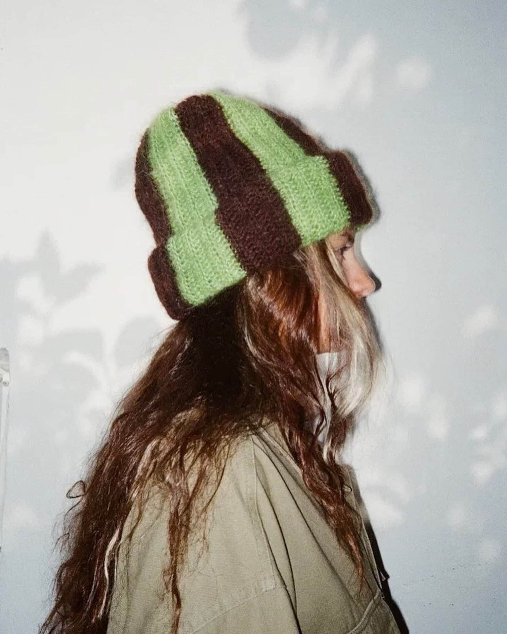 PDF Chunky Ribbed Crochet Beanie Pattern, Fun Easy Crochet Hat Pattern, Unisex Basic Beanie