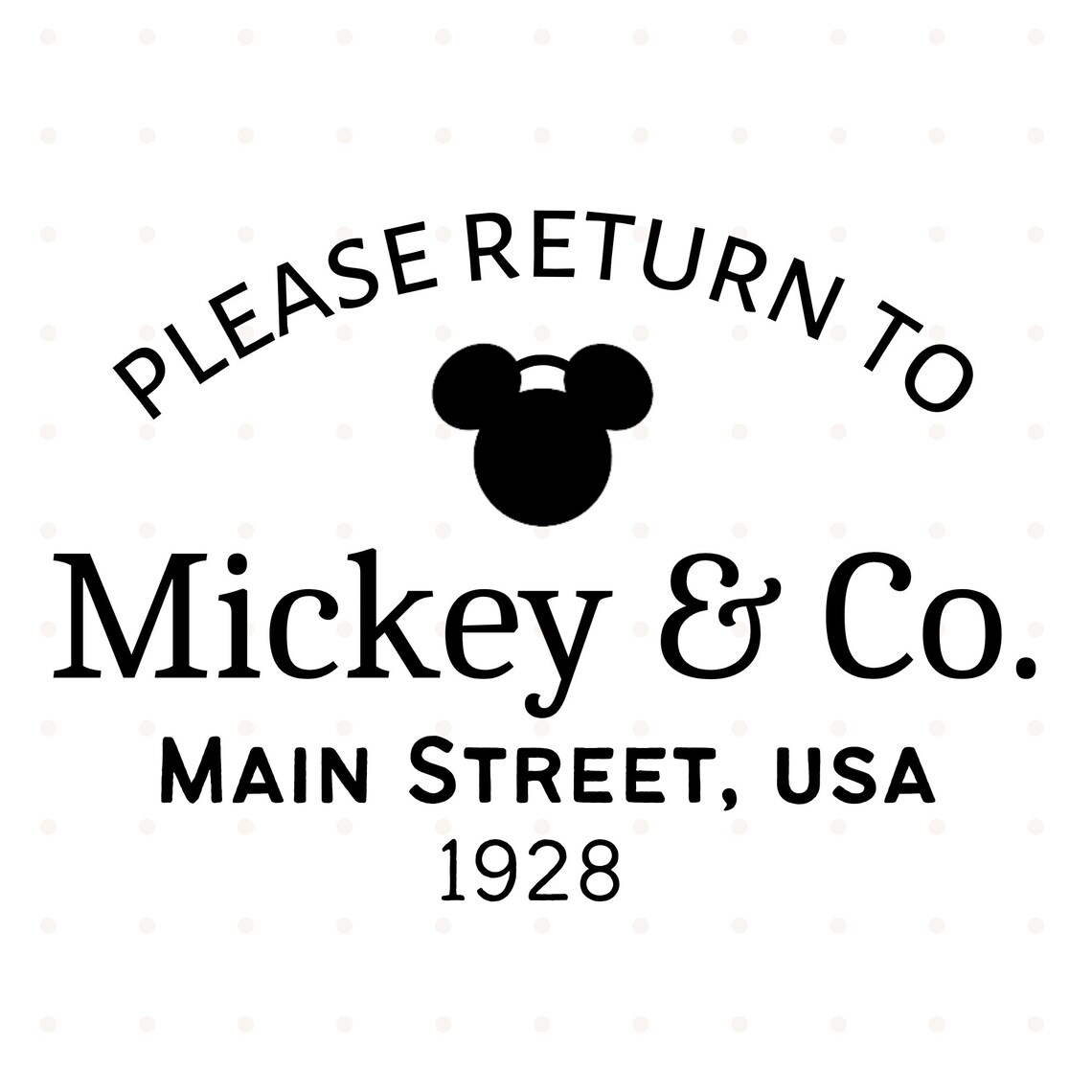 Mickey And Co SVG