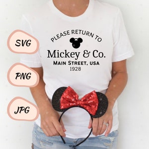 Mickey & co. // SVG - PNG - JPG