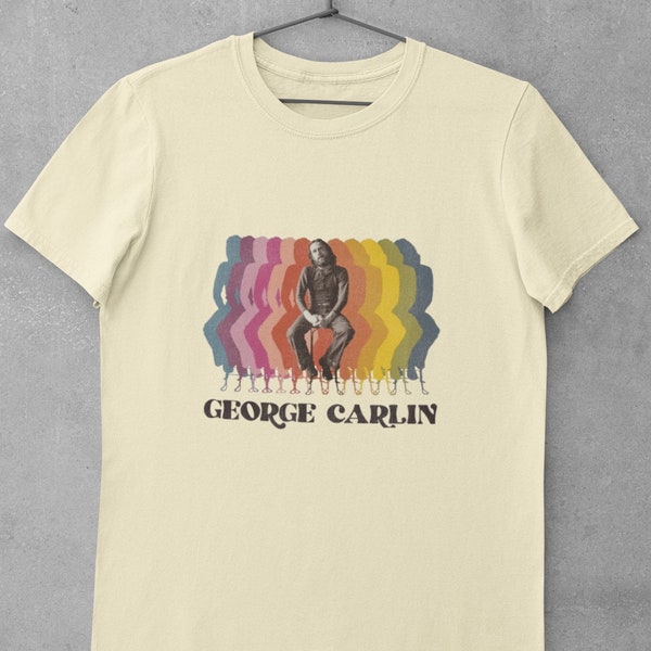 George Carlin T-Shirt, George Carlin Retro Fade Shirt