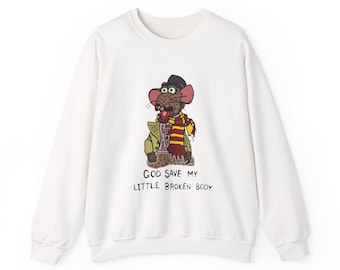 Muppet Christmas Carol Sweatshirt - Rizzo's Little Broken Body Sweater