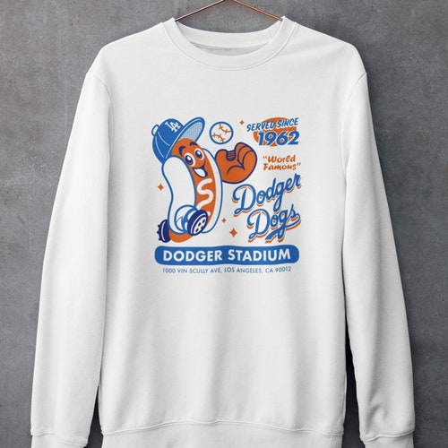 Dodger Dogs Since 1962 Sweatshirt Baseball Shirt Vintage Etsy