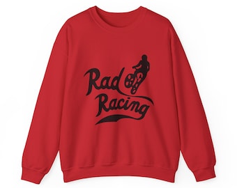 Rad Racing Sweatshirt - Embrace the Thrill of the Race in Luxurious Comfort | A Must-Have for Every Aspiring Racer