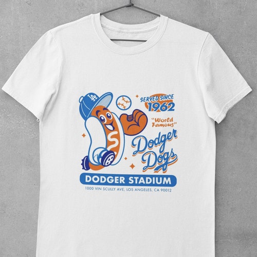 Dodger Dogs Since 1962 Tshirt Baseball Shirt Vintage Etsy