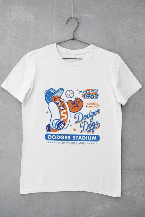 New Dodgers Baseball T-ShirtDodger Dogs Since 1962 T-Shirt