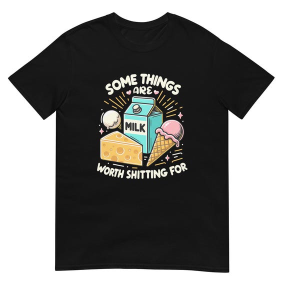 Humorous Milk Cheese Ice Cream Sarcastic Graphic T-shirt - Etsy Humorous Milk Cheese Ice Cream Sarcastic Graphic T-shirt - Etsy