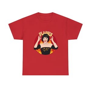 Flames on the side of my face T-shirt, Clue Shirt