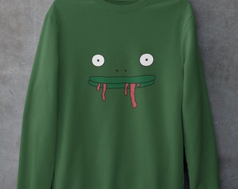 Smiling Friends Sweatshirt, Smiling Friends Merch, Mr. Frog is Back