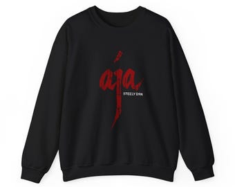 Steely Dan Aja Sweatshirt, Vintage Music Sweater