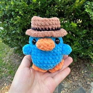 Platypus Crochet Plushie