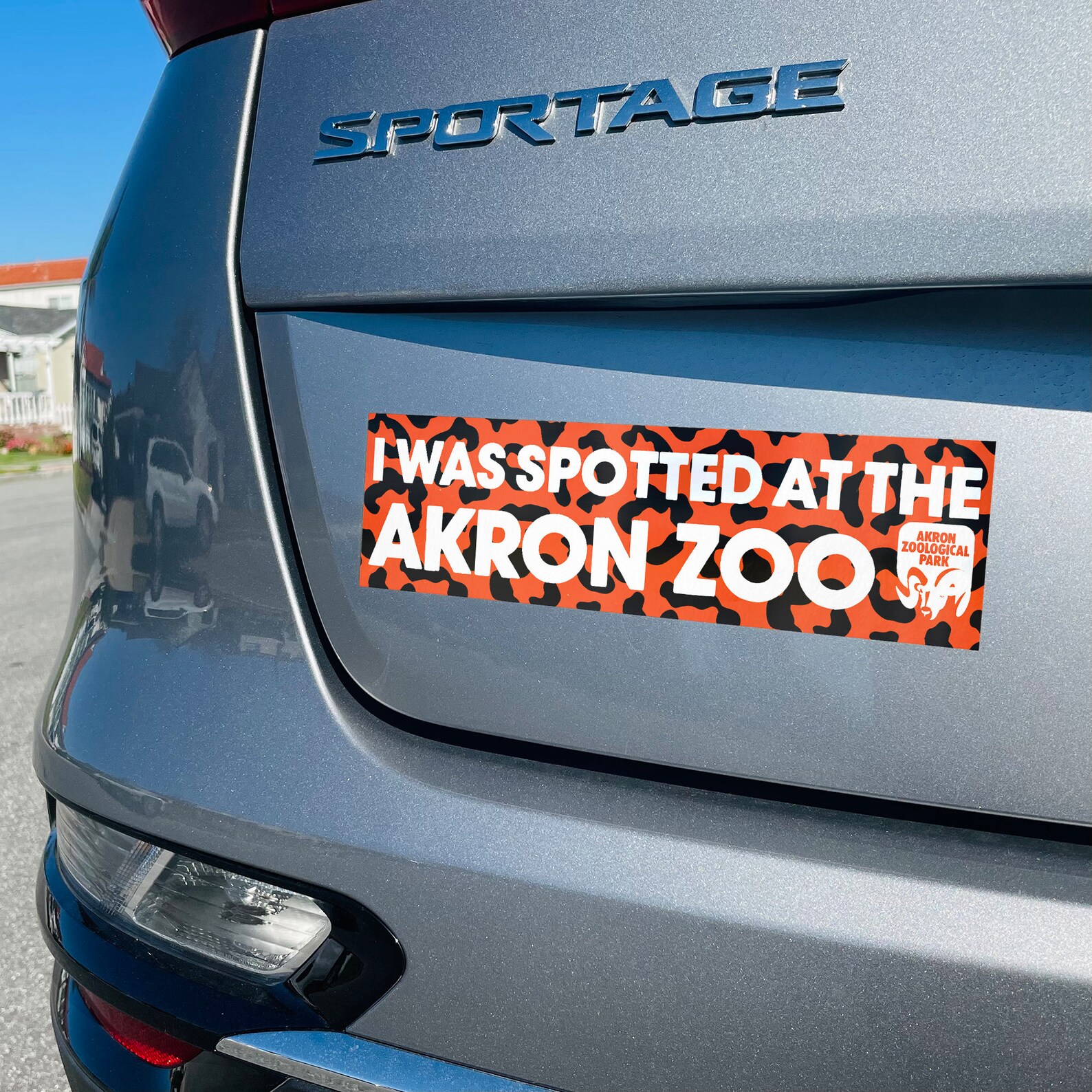 Akron Zoo Ohio Bumper Sticker Tourism USA Vintage Style - Etsy