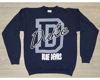 Vintage Tultex USA-tillverkad medium 1991 Duke Blue Devils baskettröja
