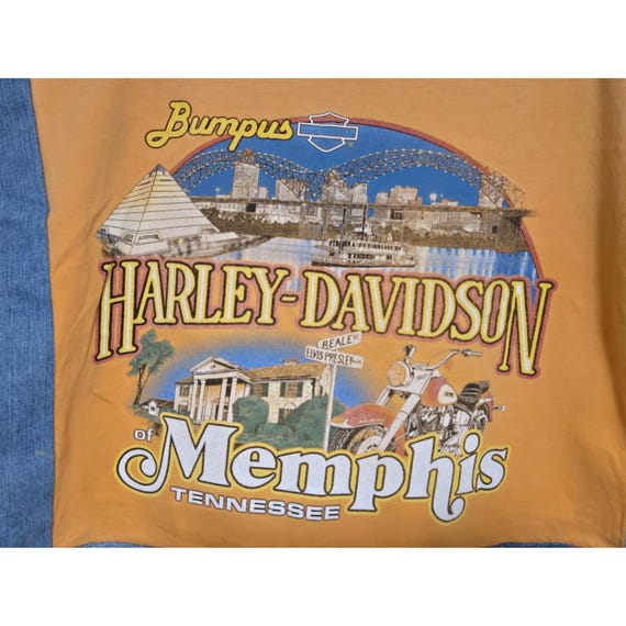 Harley Davidson Jacket Back Patch Sew on Upcycle Motorcycle  display picture 2