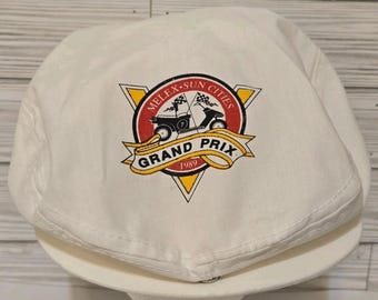 Melex Sun Cities Grand Prix 1989 Casquette Snapback Blanc Casquette Racing vintage