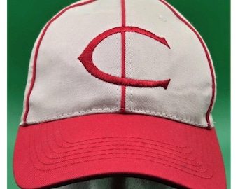 vintage Cincinnati Reds Associated Premium - Chapeau ajustable à fines rayures premium, taille unique