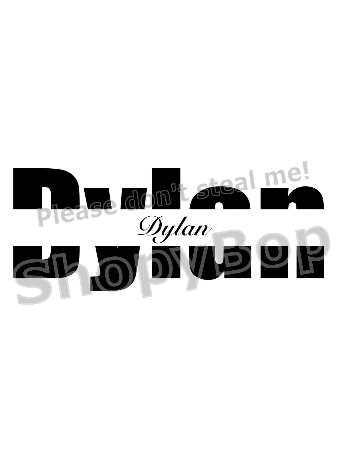 Dylan Name Png, Svg, Dxf, and Jpeg Files. - Etsy