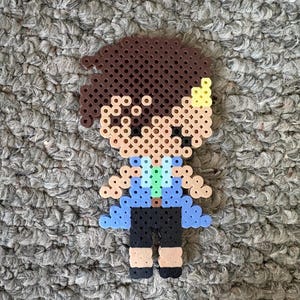 Boruto Perler Bead Magnet - Kawaki