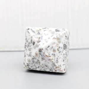 Geometrischer Terrazzo Knauf | Möbel Knauf | Inlay Knauf | Schubladenknauf | Stein Knauf | Möbelknauf