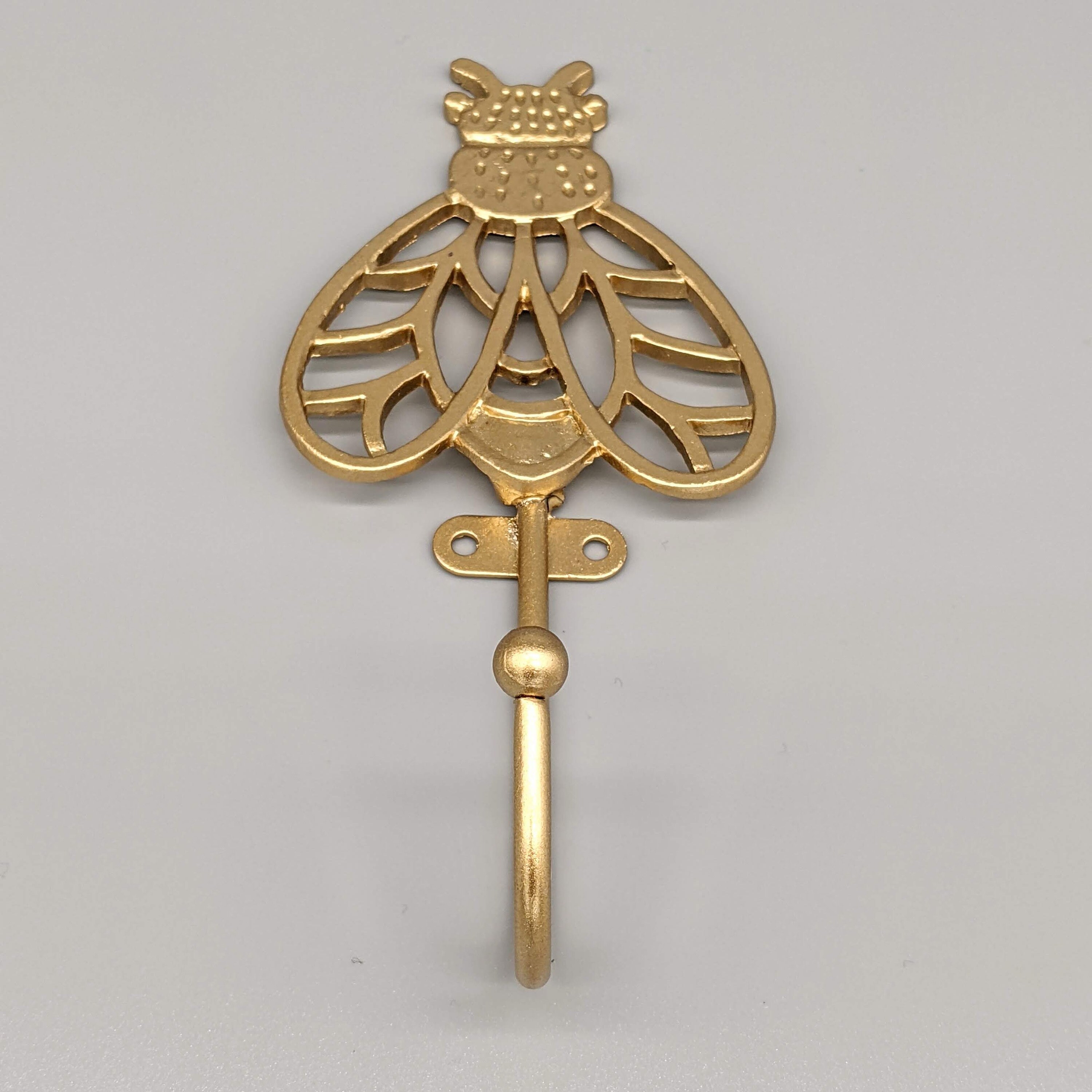 Golden Bee Metal Wall Hook 6.5 X 15.5 Cm Key Rack Hanger - Etsy