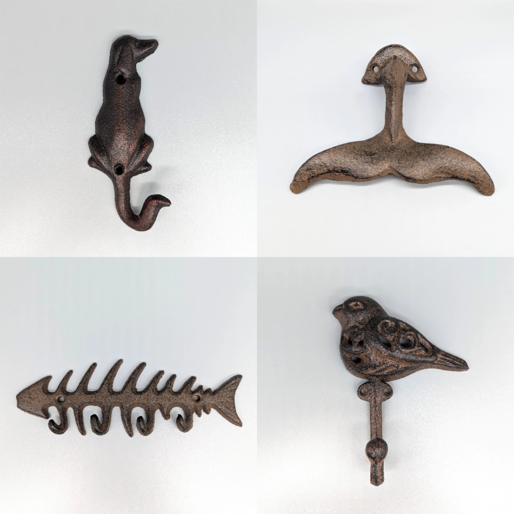 Cast iron animal wall hooks hotsell