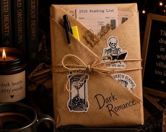 Black Dark Romance read Blind date with a Book