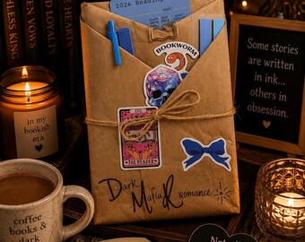 Blue Mystery read Blind date with a Book