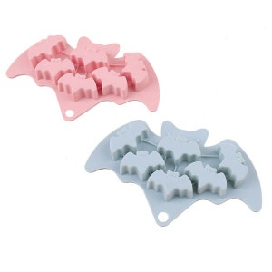 Halloween Bat Silicone Chocolate Mould Decorating Baking Mold Candy Cookies Jelly Wax Melts Ice Soap BPA free