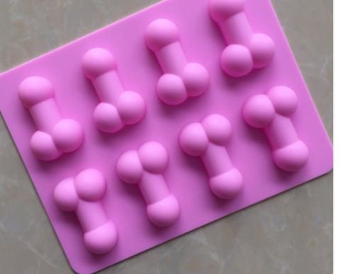 Penis Genital Mould /penis Mould/penis Silicone Mold/sex Cake Mould/ Baking  Tools 