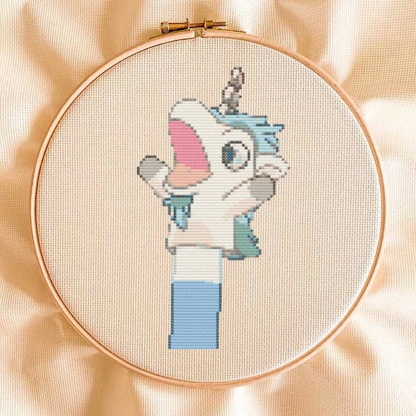 Unicorse Puppet Bluey Etsy