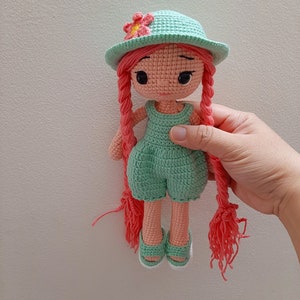 2 in 1 Amigurumi Häkelanleitung, Puppe Mya und Tara, Puppe gehäkelt, Pdf, Deutsch, Anleitung